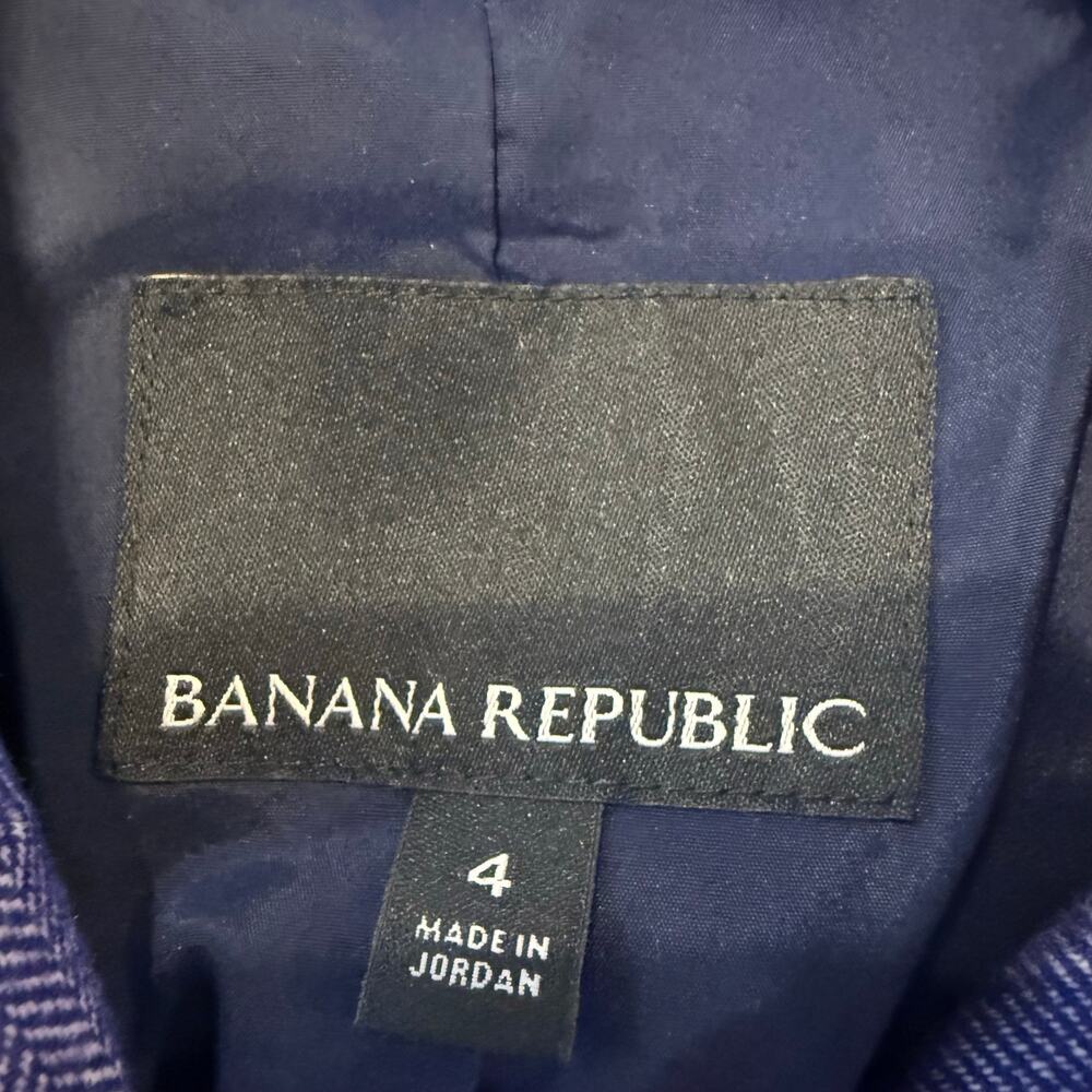 Banana Republic blazer and pants, purple, Avery style, wool blend, lined, Size 4 - Picture 10 of 10